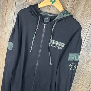 Penn State Nittany Lions Full Zip Hoodie OHT Military Appreciation Colosseum XXL
